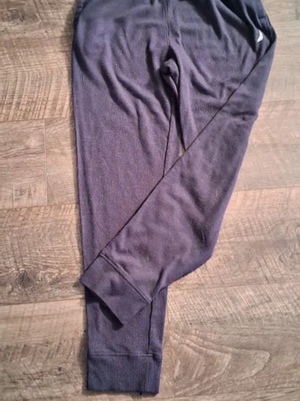 Nautica Sleepwear Waffle Knit Jogger Pants Purple Small